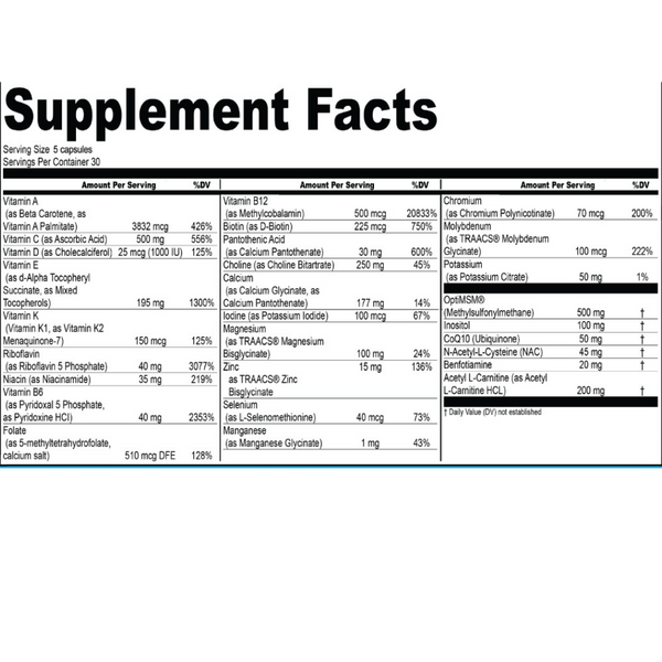 Multivitamin Mineral PLUS Capsules My Spectrum Heroes