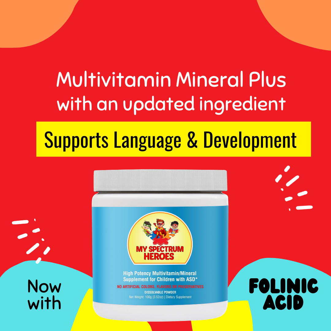 Spectrum Hero Folinic Acid in Autism: Boost Verbal Communication – My Spectrum Heroes