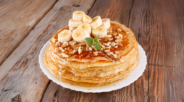 Banana Nut Pancakes