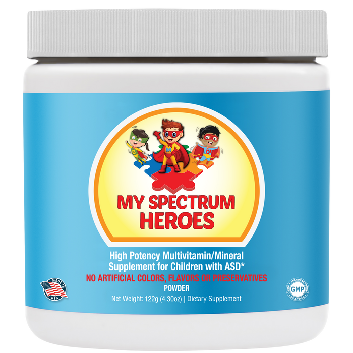Spectrum Asd Powder Vitamins and Nutrition Supplements for Children with Autism and ADHD ...