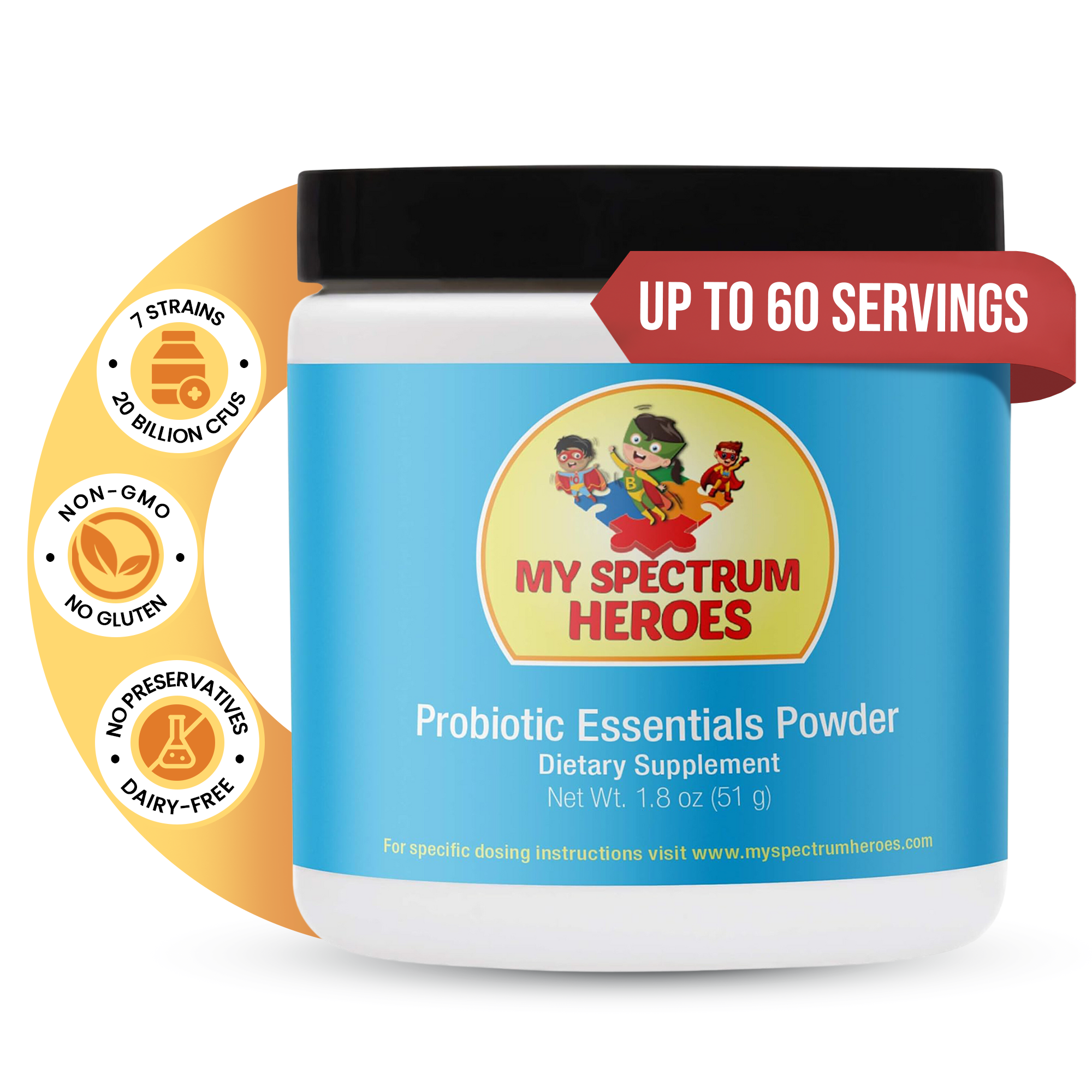 Spectrum Asd Powder Vitamins and Nutrition Supplements for Children with Autism and ADHD ...
