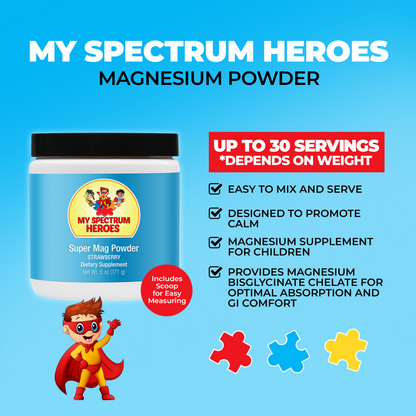 Super Mag Powder – Magnesium Supplement for Wellness & Balance