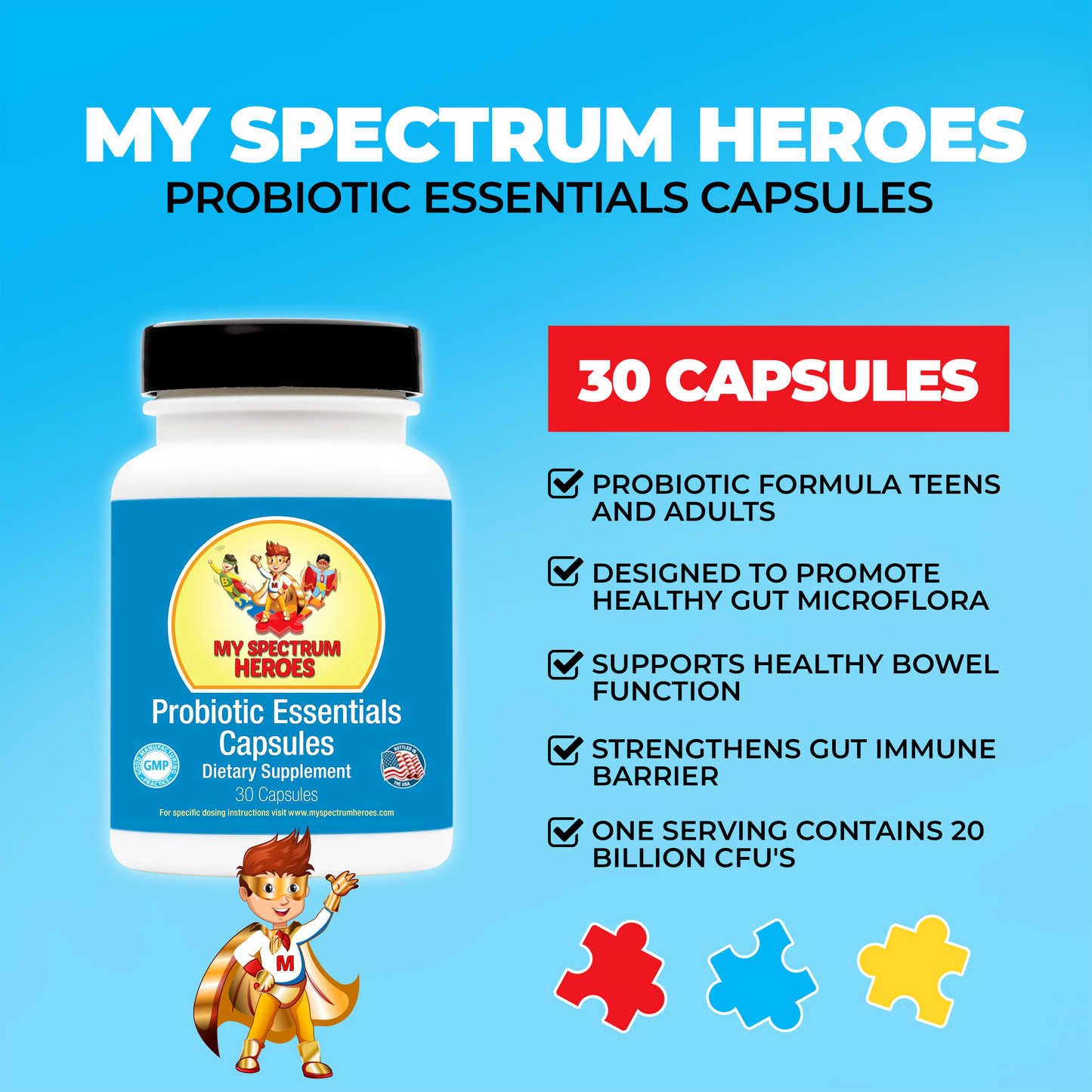 Probiotic Essentials – Daily Digestive & Immune Support