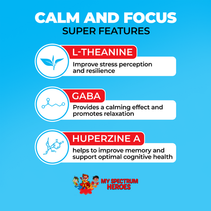 Calm & Focus – Cognitive & Wellness Support Supplement