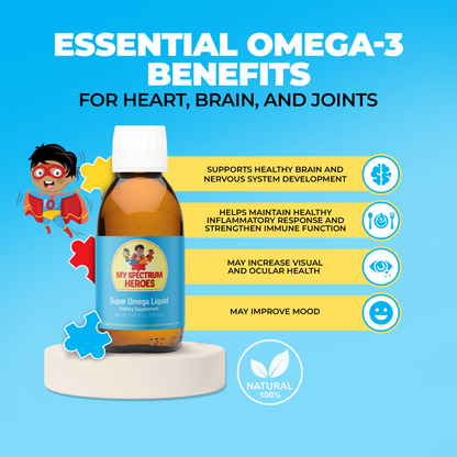 Super Omega Liquid – Essential Fatty Acids for Wellness