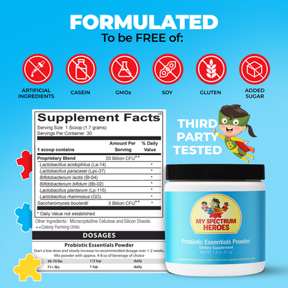 Probiotic Essentials Powder – Daily Digestive & Immune Support