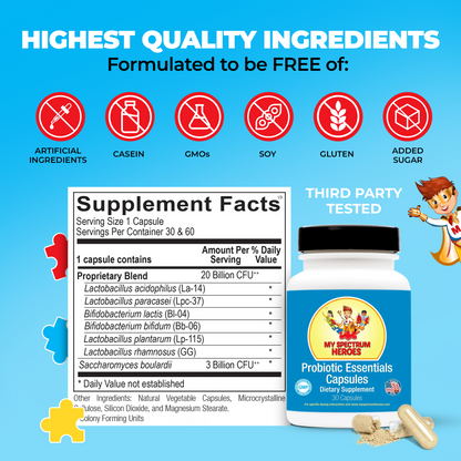 Probiotic Essentials – Daily Digestive & Immune Support