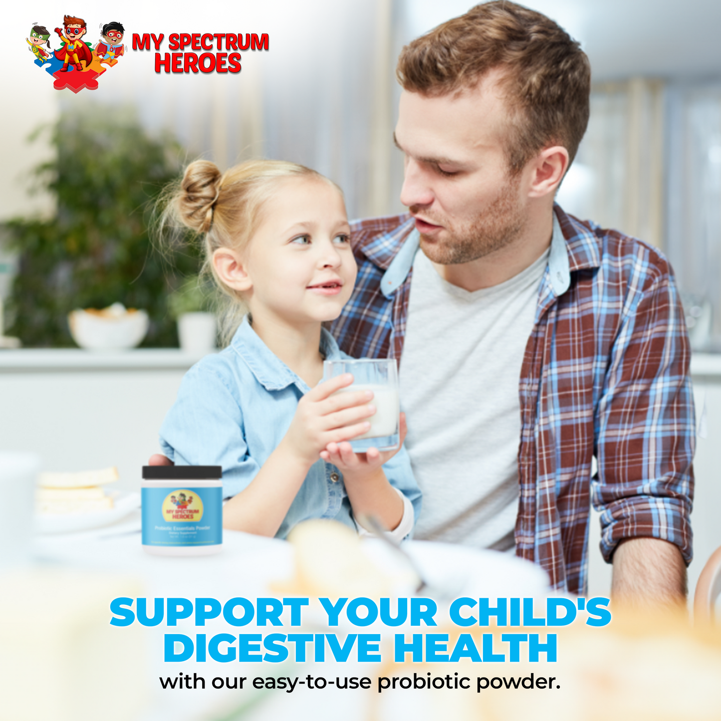 Probiotic Essentials Powder – Daily Digestive & Immune Support
