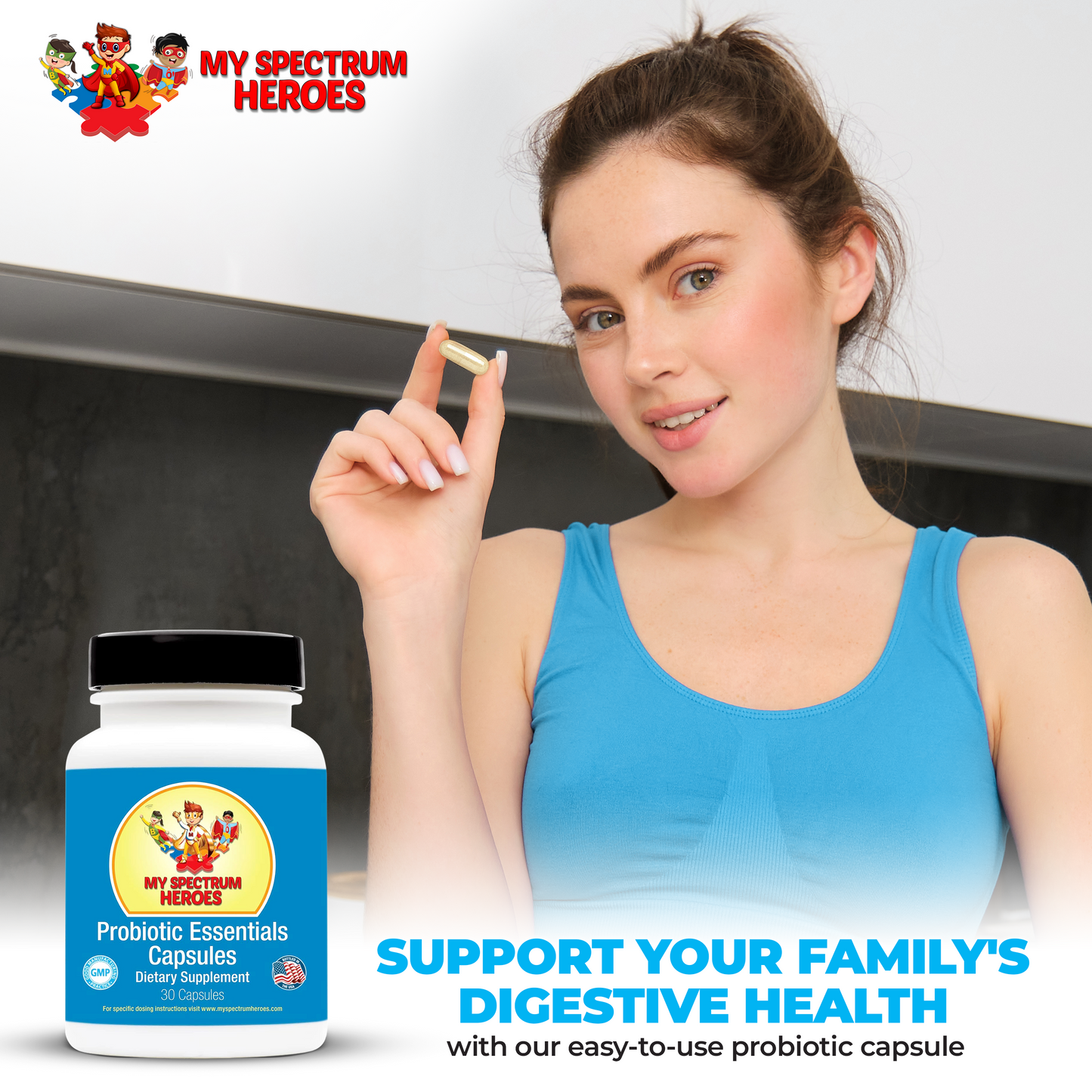 Probiotic Essentials – Daily Digestive & Immune Support