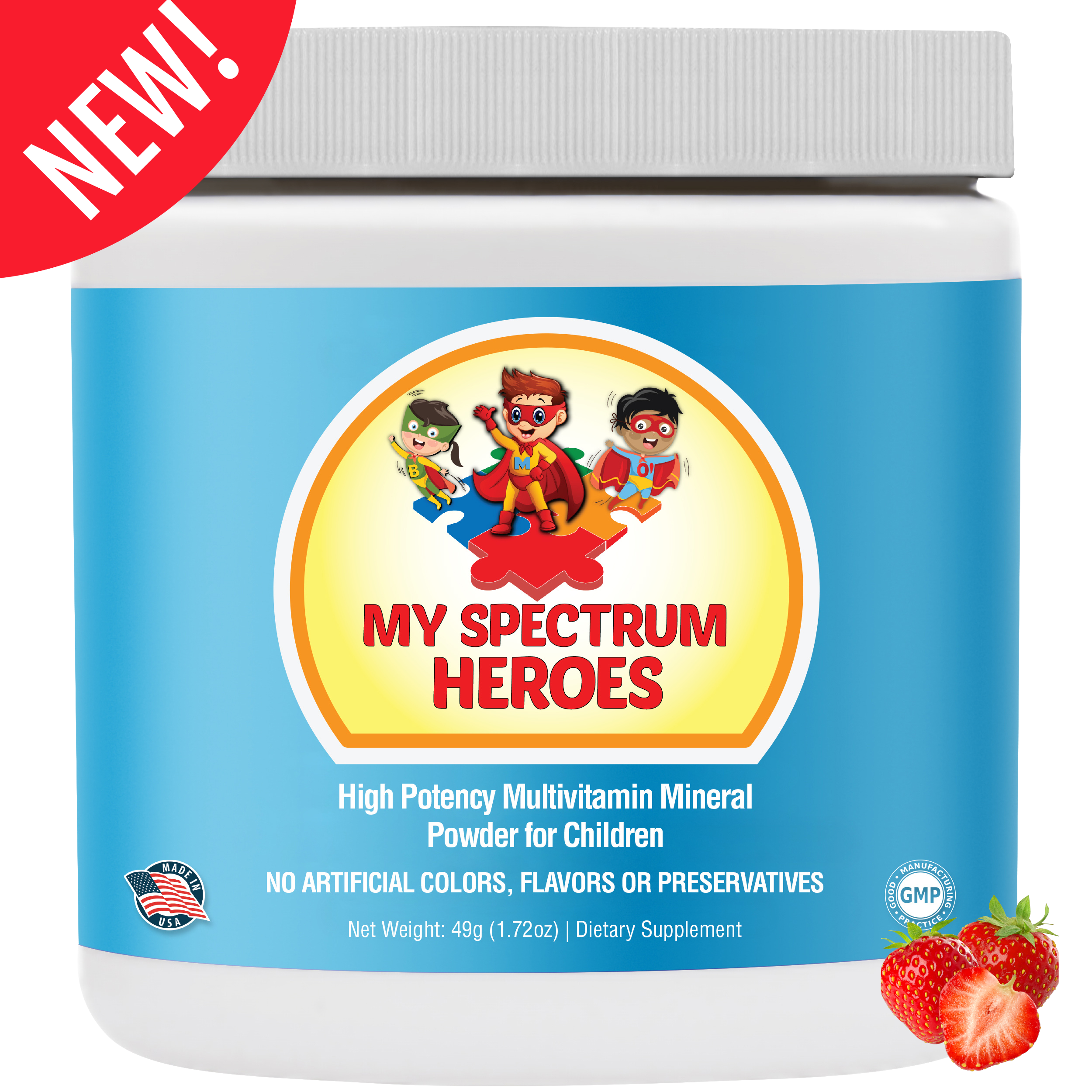 Spectrum Hero Vitamins and Nutrition Supplements for Children with Autism and ADHD ...