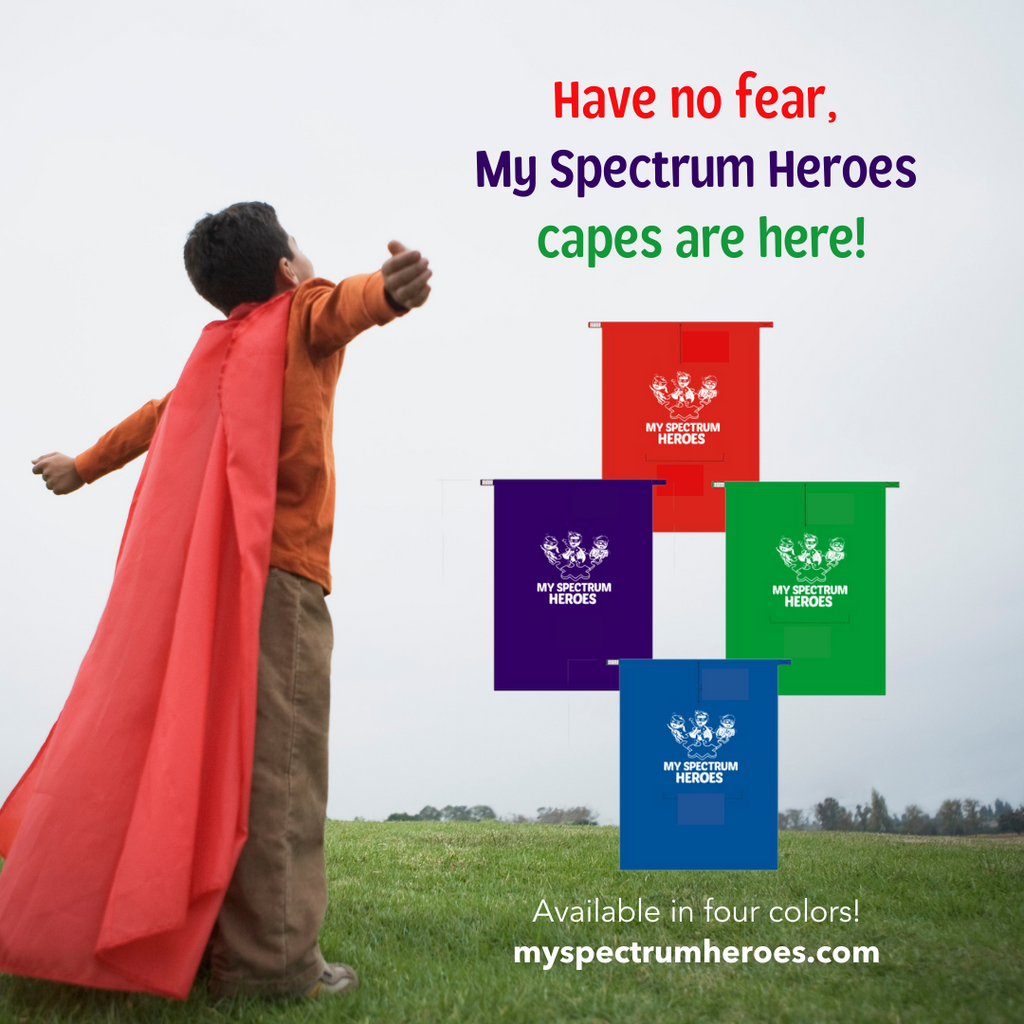 My Spectrum Heroes™ Super Hero Cape and Mask