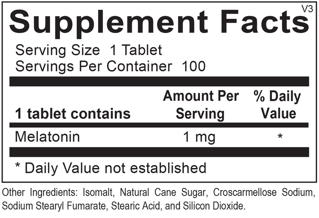 Melatonin Dietary Supplement