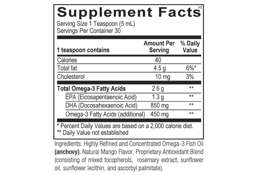 Super Omega Liquid Dietary Supplement