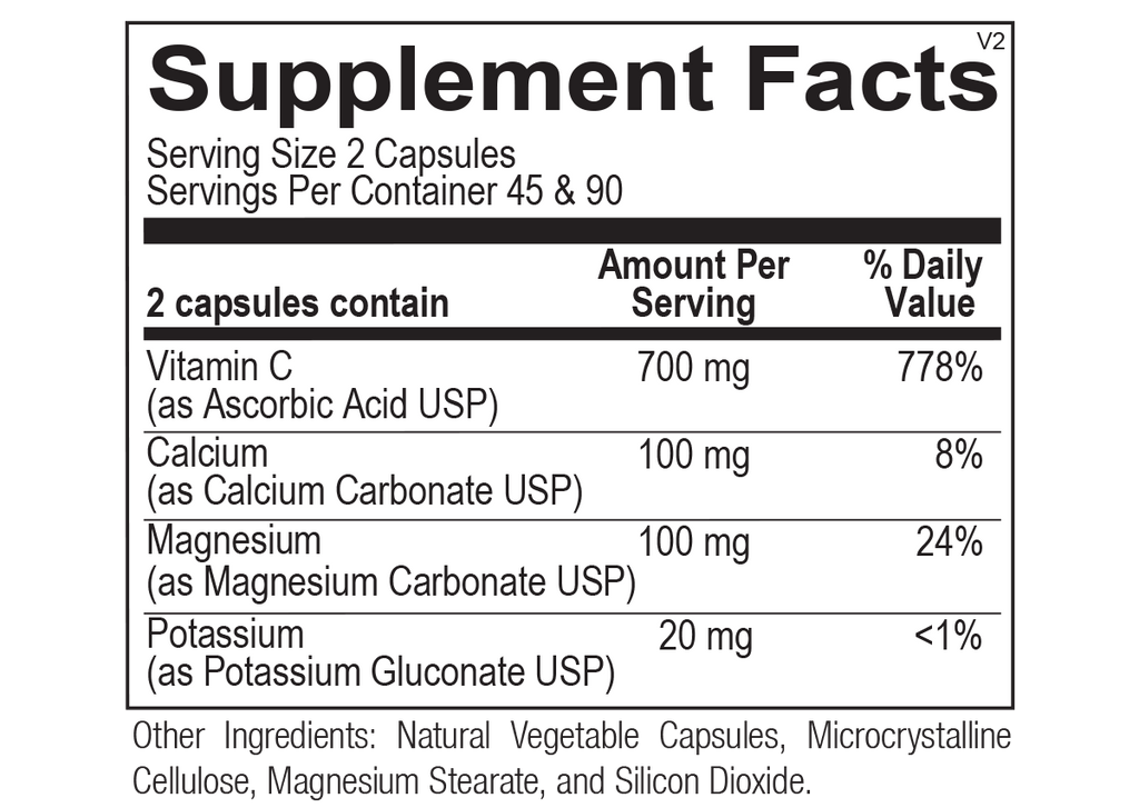 Super C Capsules Dietary Supplement
