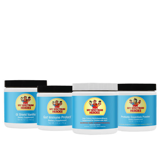 Gut Support Bundle – Multivitamin, GI Shield, Probiotic & Immune Support